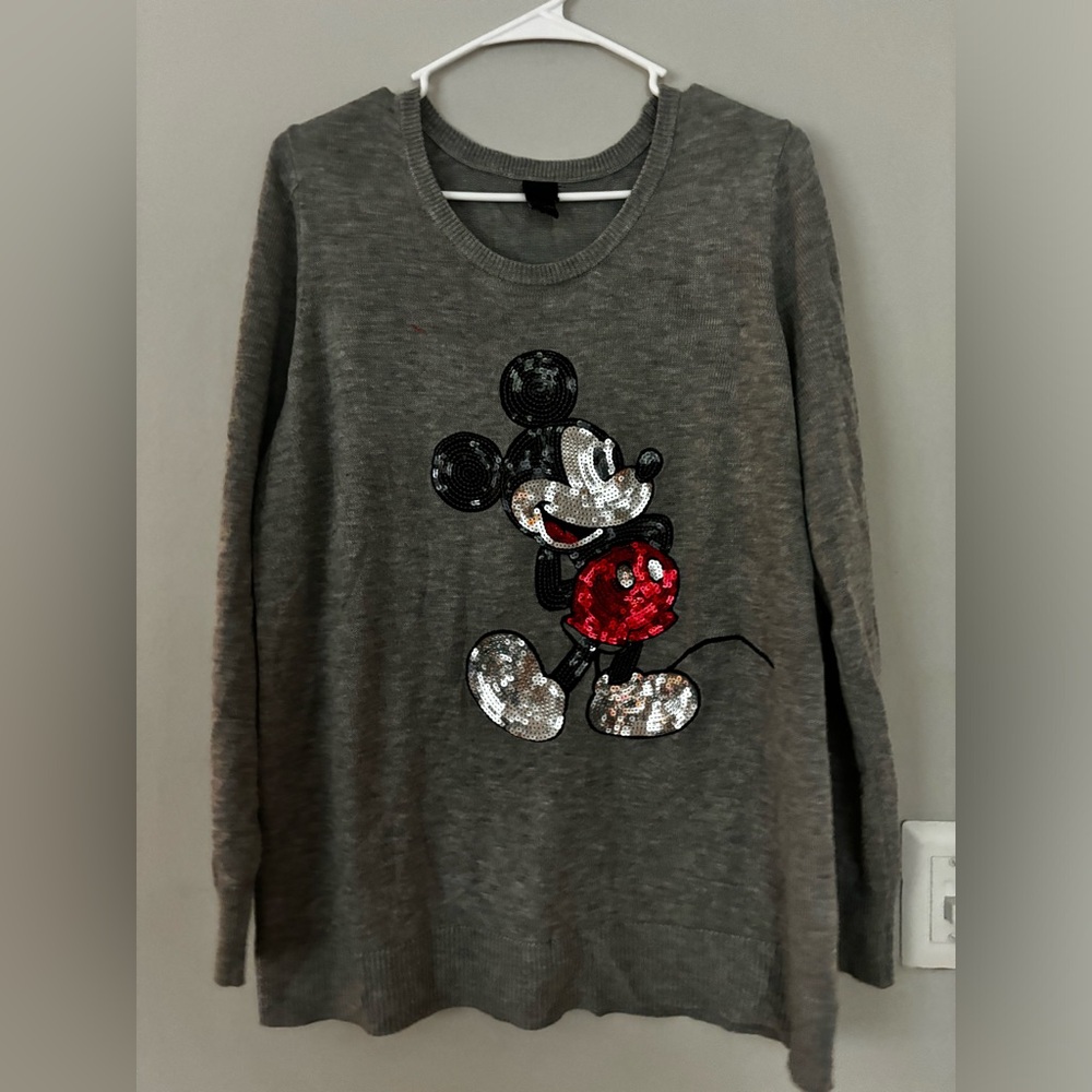 Grey Disney sweater